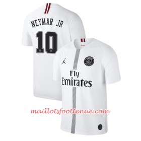 Maillot/Tenue Paris Saint Germain Neymar JR 10 Jodan Blanc Troisième 2018/2019
